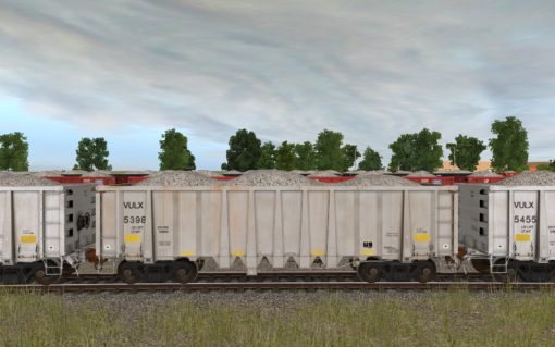 VULX 5301-5600 National Steel Car 2500cf Aggregate Gondola