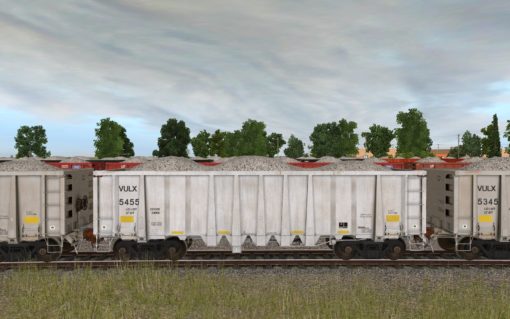 VULX 5301-5600 National Steel Car 2500cf Aggregate Gondola