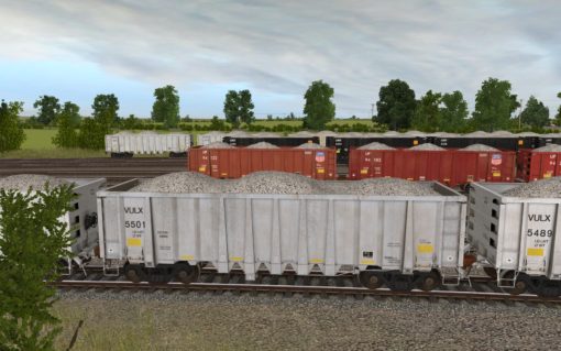 VULX 5301-5600 National Steel Car 2500cf Aggregate Gondola