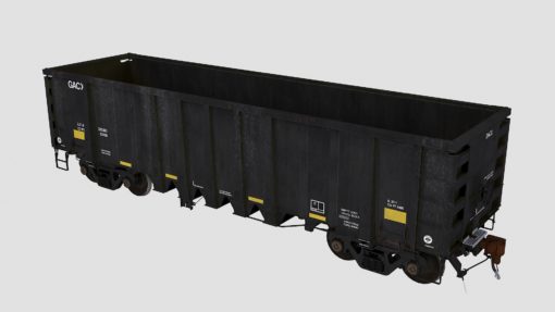 GACX 55120-55169 National Steel Car 2500cf aggregate gondola