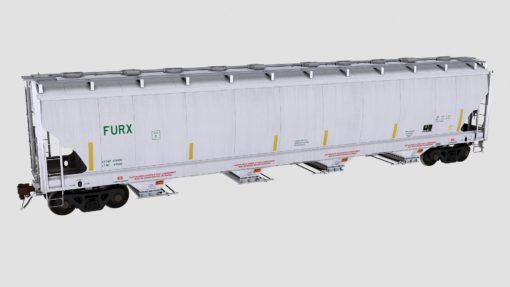 FURX 870000-870099 Trinity 4-bay plastics hopper 5851cf