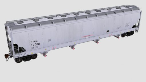 FINX 10001-10850 Trinity 4-bay plastics hopper 6221cf