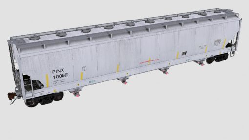 FINX 10001-10850 Trinity 4-bay plastics hopper 6221cf