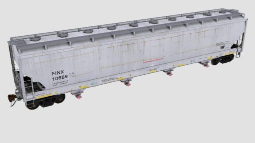 FINX 10001-10850 Trinity 4-bay plastics hopper 6221cf