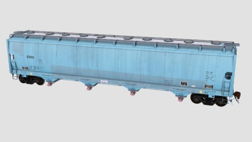 GVDX 2001-2200 Trinity 4-bay plastics hopper 5851cf