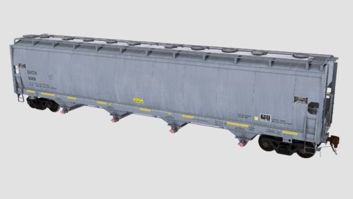 GVDX 2001-2200 Trinity 4-bay plastics hopper 5851cf