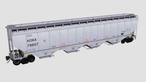 AOKX 78500-78719 Greenbrier 6580cf covered hopper