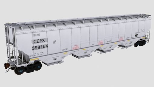 CEFX 398150-398224 Greenbrier 6580cf covered hopper