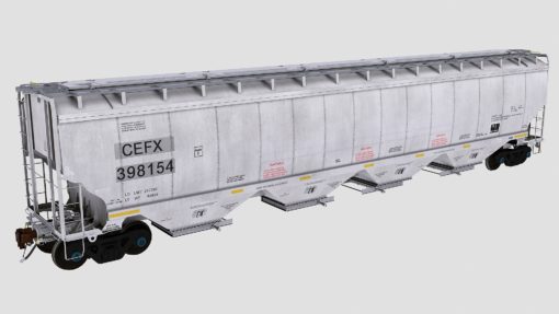 CEFX 398150-398224 Greenbrier 6580cf covered hopper