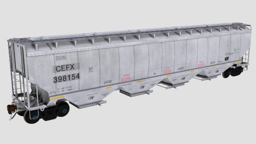 CEFX 398150-398224 Greenbrier 6580cf covered hopper