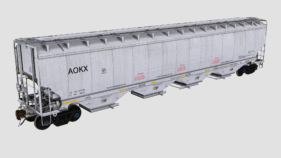 AOKX 78720-78969 Greenbrier 6580cf covered hopper