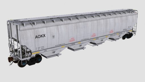 AOKX 78720-78969 Greenbrier 6580cf covered hopper