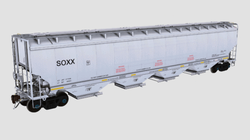 SOXX 658000-658199 Greenbrier 6580cf covered hopper