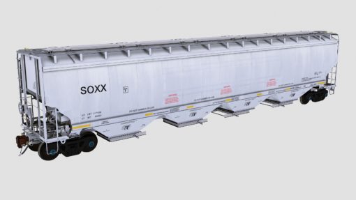 SOXX 658000-658199 Greenbrier 6580cf covered hopper