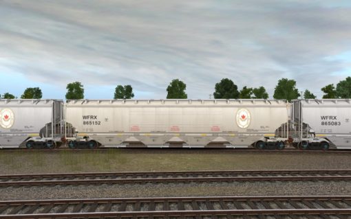 WFRX 865000-865249 Greenbrier 6580cf covered hopper