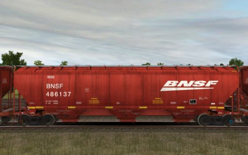 BNSF 485340-486999 Greenbrier 5188cf covered hopper