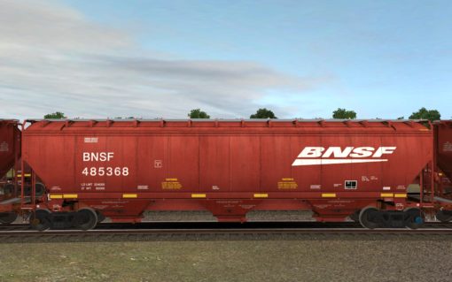 BNSF 485340-486999 Greenbrier 5188cf covered hopper