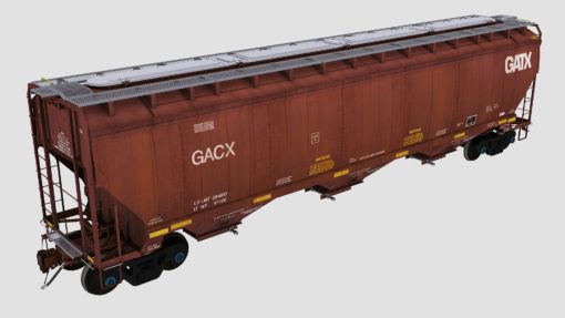 GACX 13577-13679 Greenbrier 5188cf covered hopper