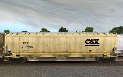 CSXT 265200-265309 Greenbrier 5188cf covered hopper