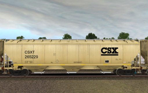 CSXT 265200-265309 Greenbrier 5188cf covered hopper