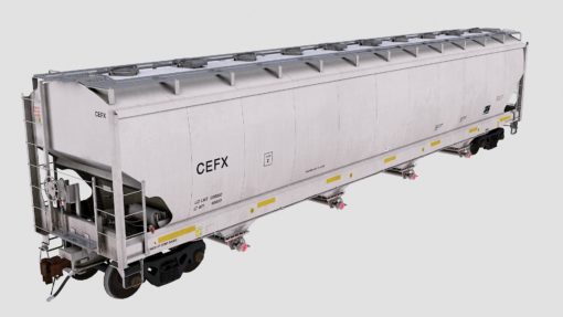 CEFX 50100-50299 Trinity 4-bay plastics hopper 6221cf