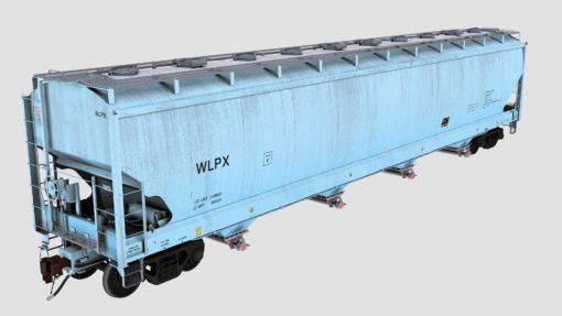 WLPX 10100-10359 Trinity 4-bay plastics hopper 6221cf