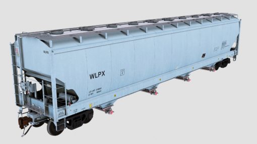 WLPX 10100-10359 Trinity 4-bay plastics hopper 6221cf