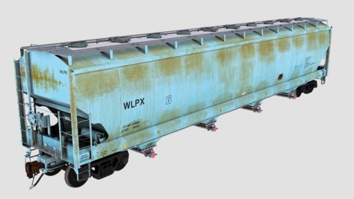 WLPX 10100-10359 Trinity 4-bay plastics hopper 6221cf