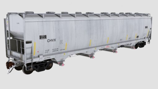 CHVX 890001-890120 Trinity 4-bay plastics hopper 5851cf