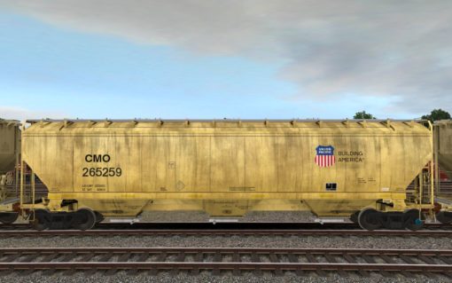 CMO 265200-265309 Greenbrier 5188cf covered hopper