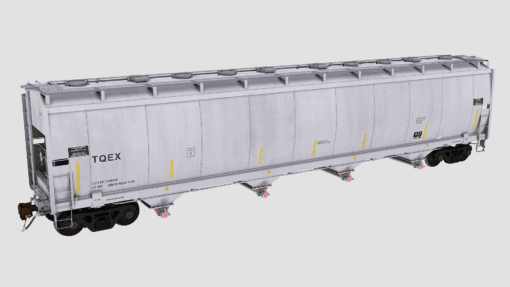 TQEX 58001-58500 Trinity 4-bay plastics hopper 5851cf