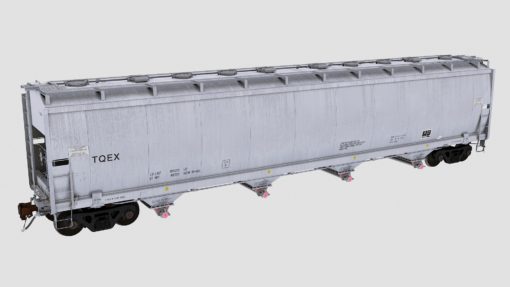 TQEX 58001-58500 Trinity 4-bay plastics hopper 5851cf