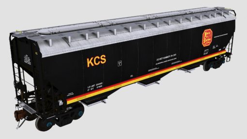 KCS Pack Greenbrier 5188cf covered hopper