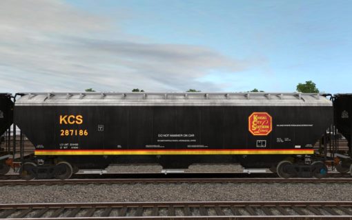 KCS Pack Greenbrier 5188cf covered hopper