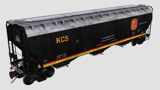 KCS Pack Greenbrier 5188cf covered hopper