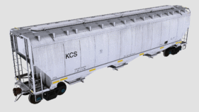 KCS 287360-287659 Greenbrier 5188cf covered hopper