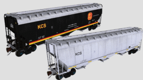 KCS Pack Greenbrier 5188cf covered hopper