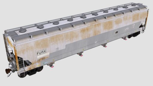 FURX 873200-873364 Trinity 4-bay plastics hopper 6221cf