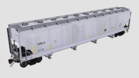 NRLX 62000-62249 Trinity 4-bay plastics hopper 6221cf