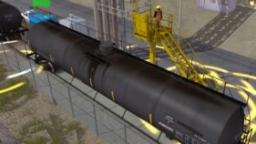 Tank Car Loading Rack