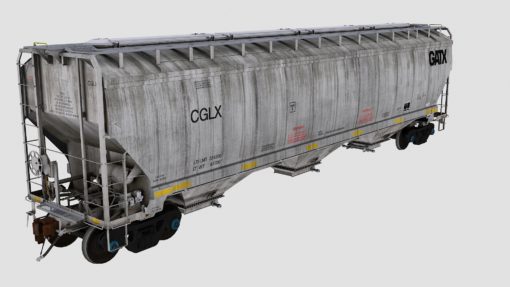 CGLX 3900-3949 Greenbrier 5188cf covered hopper