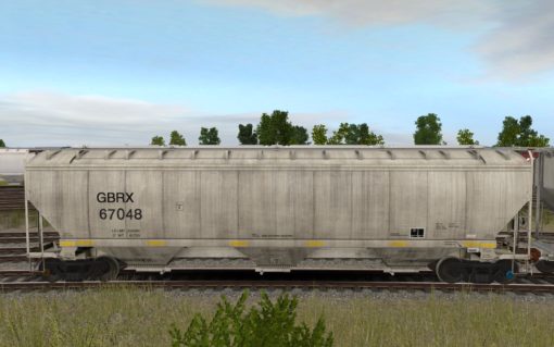 GBRX 67000-67069 Greenbrier 5188cf covered hopper