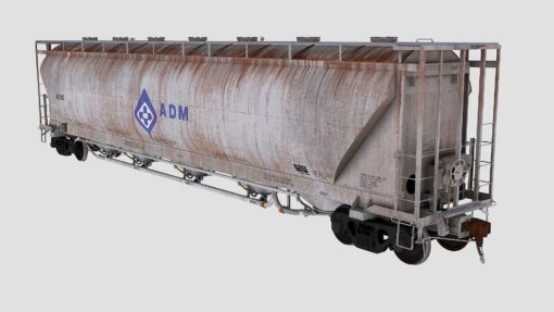 ADMX 51118-51149 Trinity 5125cf covered hopper - Image 3