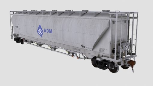 ADMX 51118-51149 Trinity 5125cf covered hopper - Image 4