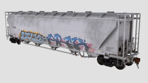 CAGX 95000-95199 Trinity 5125cf covered hopper - Image 4