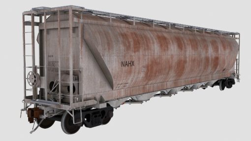 NAHX 553200-553349 Trinity 5125cf covered hopper - Image 2