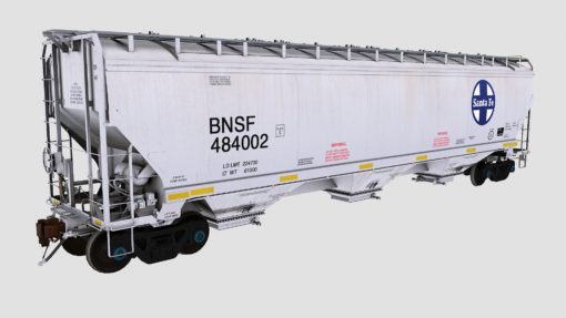 BNSF Heritage Pack #1 Greenbrier 5188cf covered hopper - Image 2