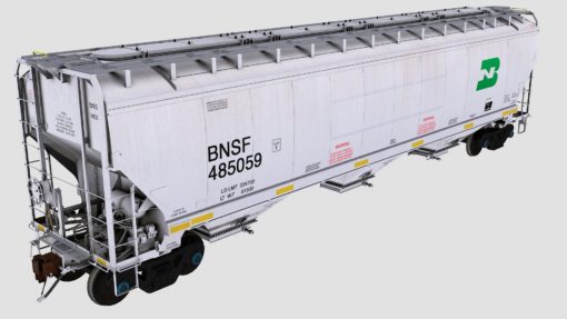 BNSF Heritage Pack #1 Greenbrier 5188cf covered hopper - Image 3
