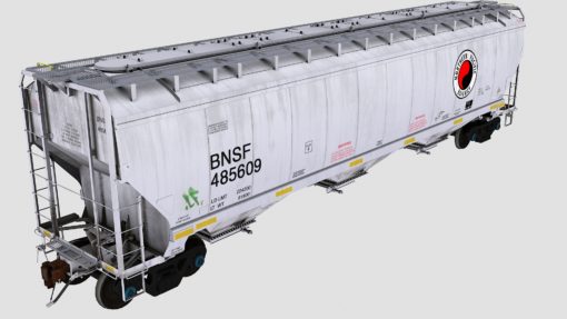 BNSF Heritage Pack #2 Greenbrier 5188cf covered hopper - Image 2