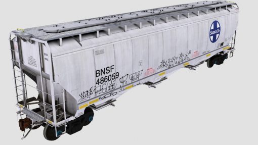BNSF Heritage Pack #4 Greenbrier 5188cf covered hopper - Image 2
